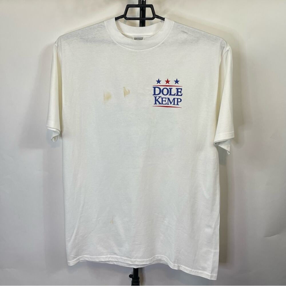 Vintage Jerzees Dole Kemp Political Campaign Shirt Size XL Men’s
